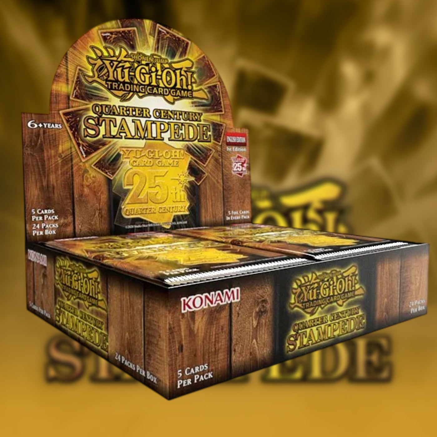 Yu-Gi-Oh! – Quarter Century Stampede - Booster Box - ENG