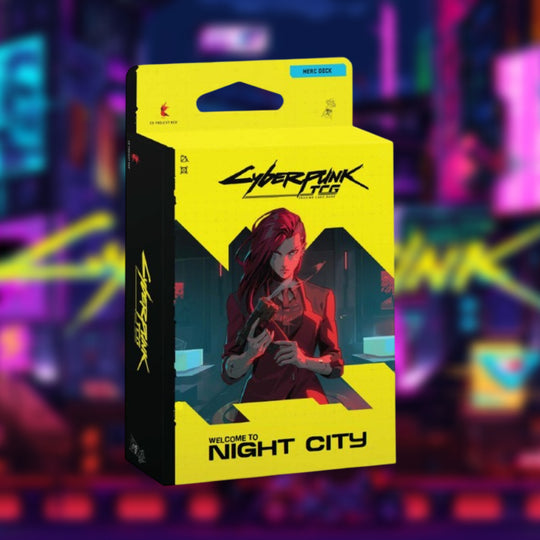 Retail Starter Deck Cyberpunk TGC: The Heist – ENG