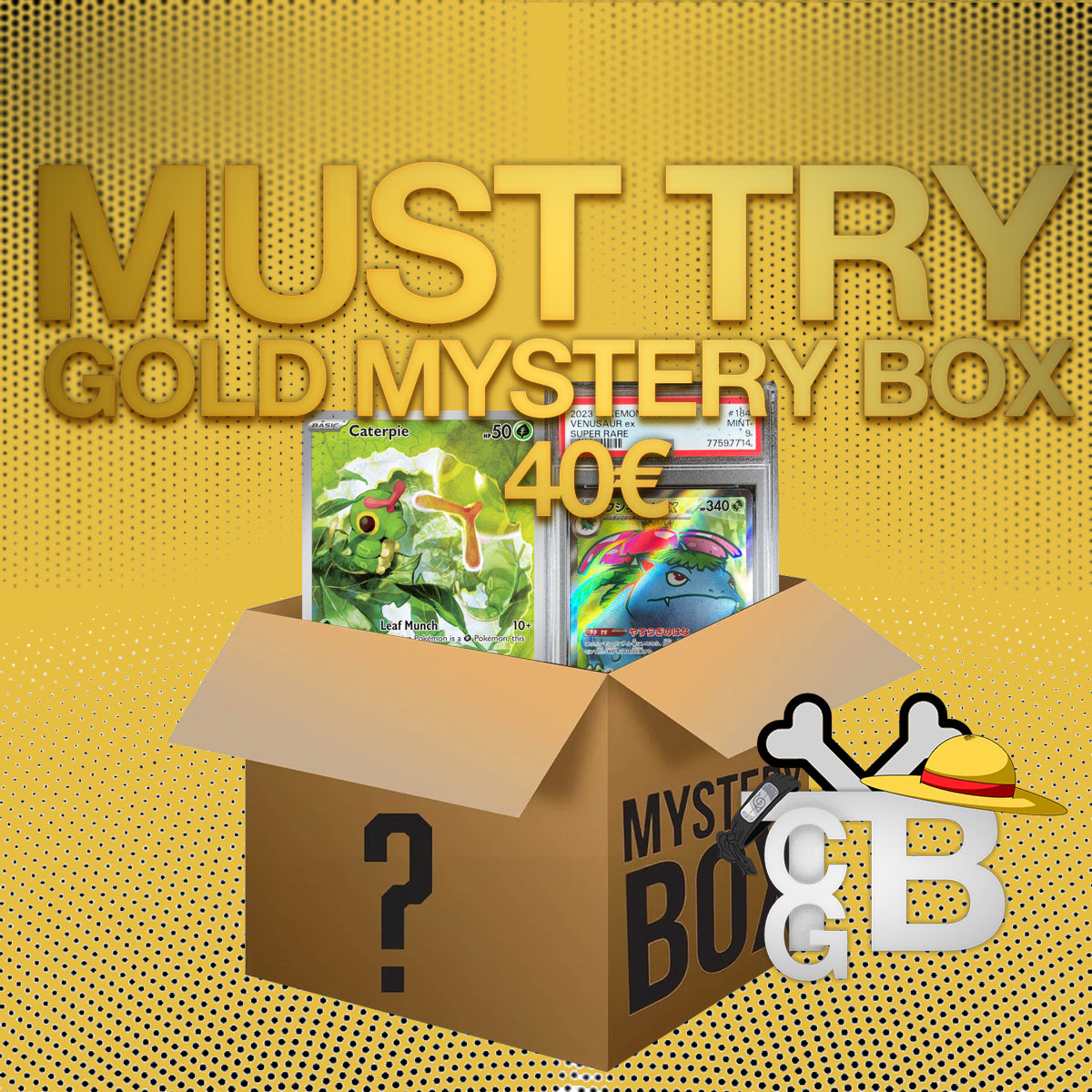 Gold Mystery Box-Pokèmon