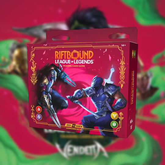 Riftbound LoL: Vendetta – Showdown Decks Zed vs Shen - ENG